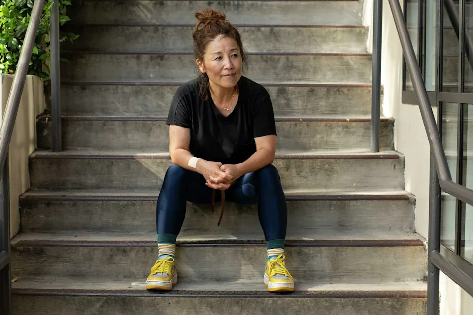 Aruna Lee, shown in 2022, said she was given a $108 fine for parking while loading up her gear from selling vegan kimchi at the Taiwanese American Cultural Festival in Union Square. (Salgu Wissmath/The Chronicle/The Chronicle)