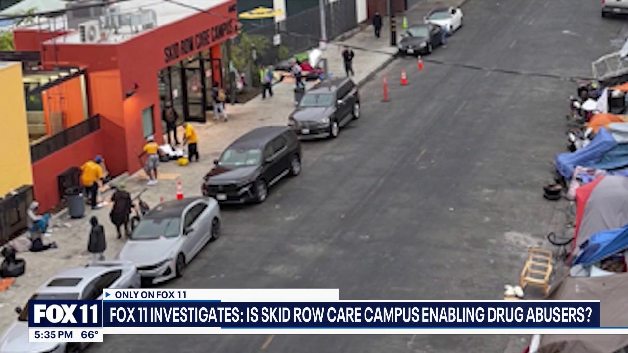 Fox 11 investigates Skid Row's $26 million Care Campus