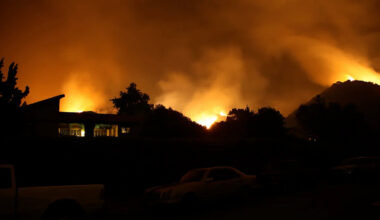 Residents ordered to evacuate as Rowlee Fire burns in California