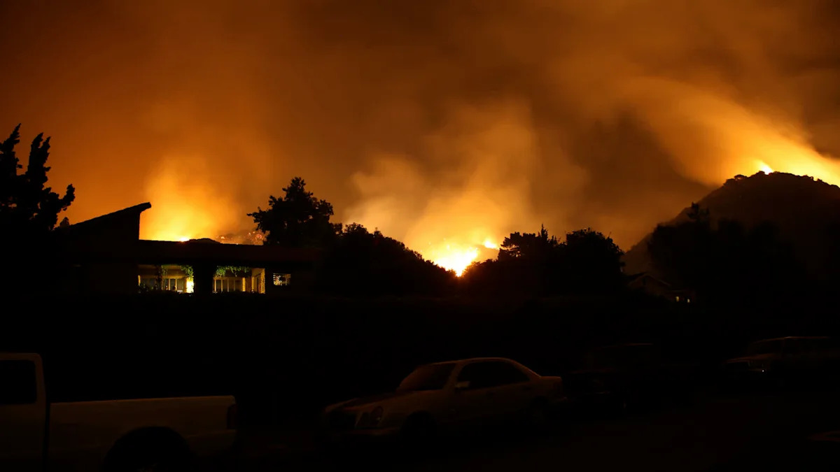 Residents ordered to evacuate as Rowlee Fire burns in California