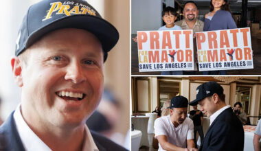 Spencer Pratt takes his fight for LA’s future straight to downtown