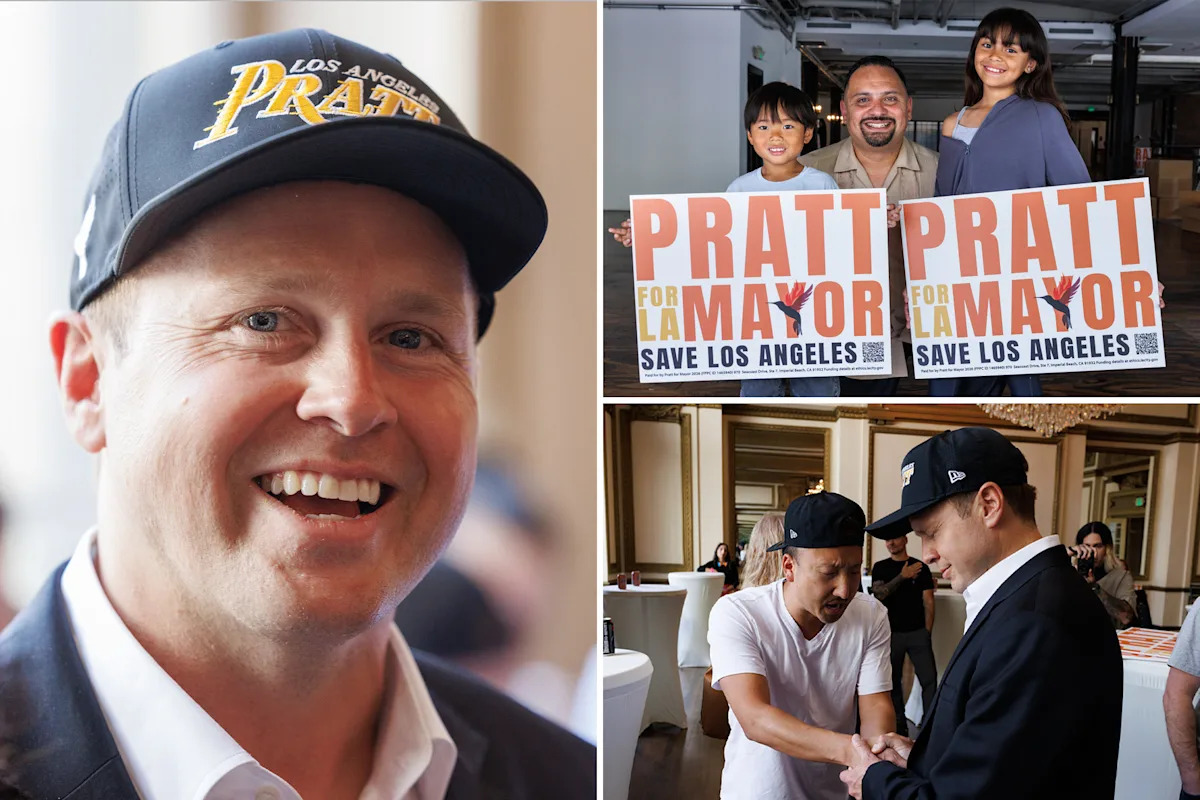Spencer Pratt takes his fight for LA’s future straight to downtown