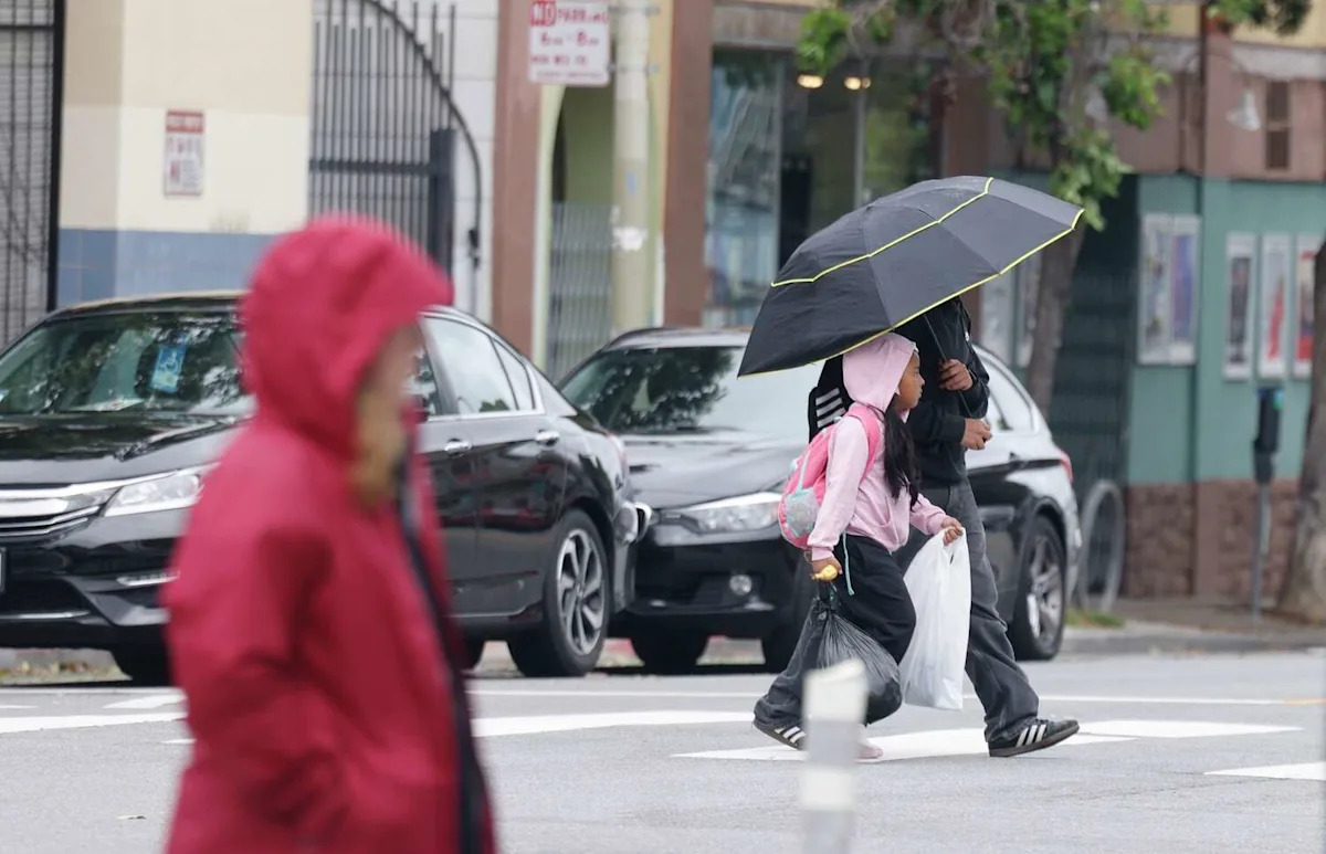 San Francisco got unexpectedly soaked last night. Here's how long the rain will last