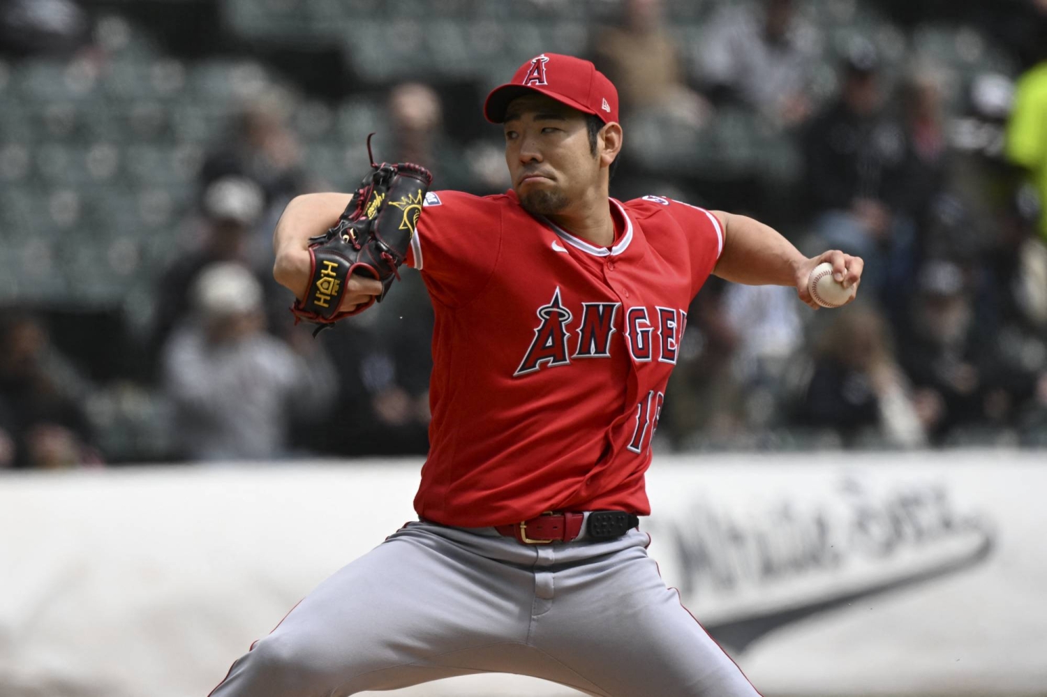 Angels place starting pitcher Yusei Kikuchi on injured list