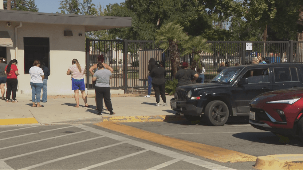 A heavy police presence was reported in the area of Bakersfield High School in central Bakersfield on Thursday morning. (KBAK/KBFX)