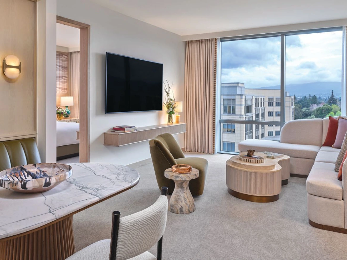 The Four Seasons Silicon Valley boasts newly renovated suites. PHOTO COURTESY OF FOUR SEASONS