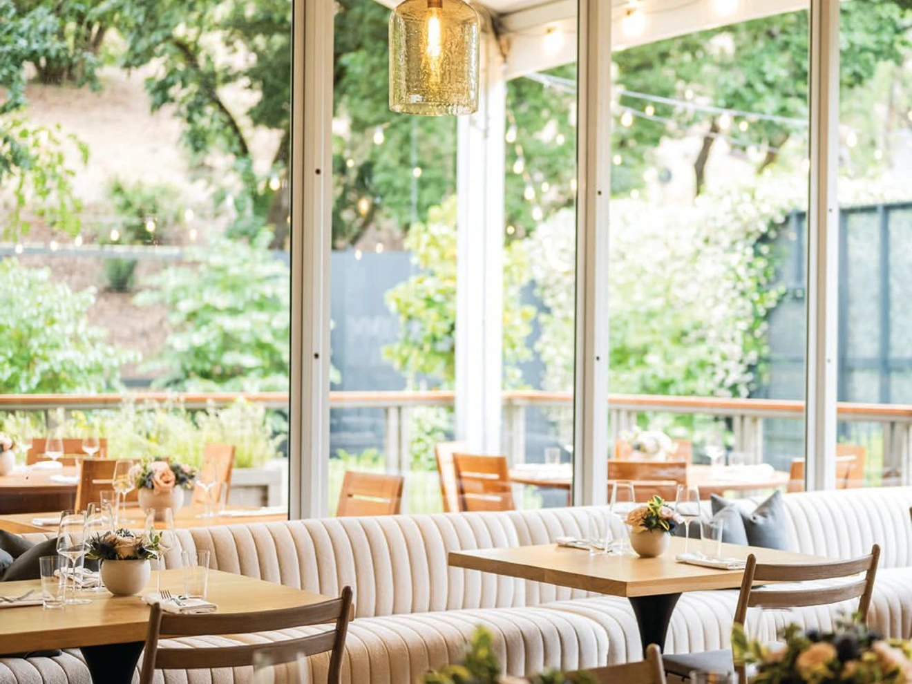 Meadowoodâs impressive dining room. PHOTO COURTESY OF BRANDS