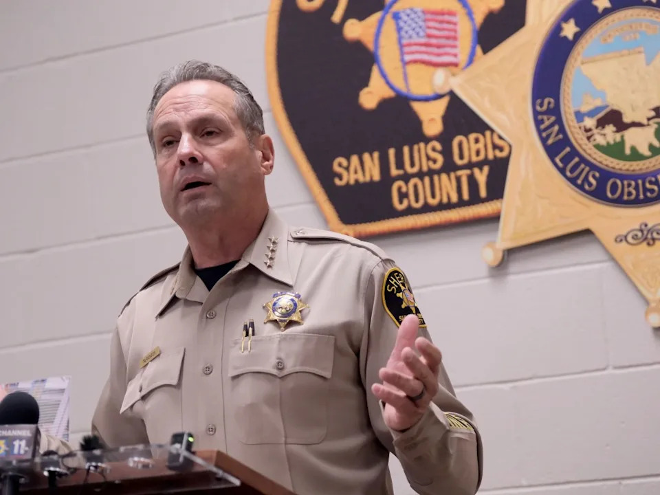 San Luis Obispo Sheriff Ian Parkinson gave an update on the case Friday. Andy Johnstone for CA Post