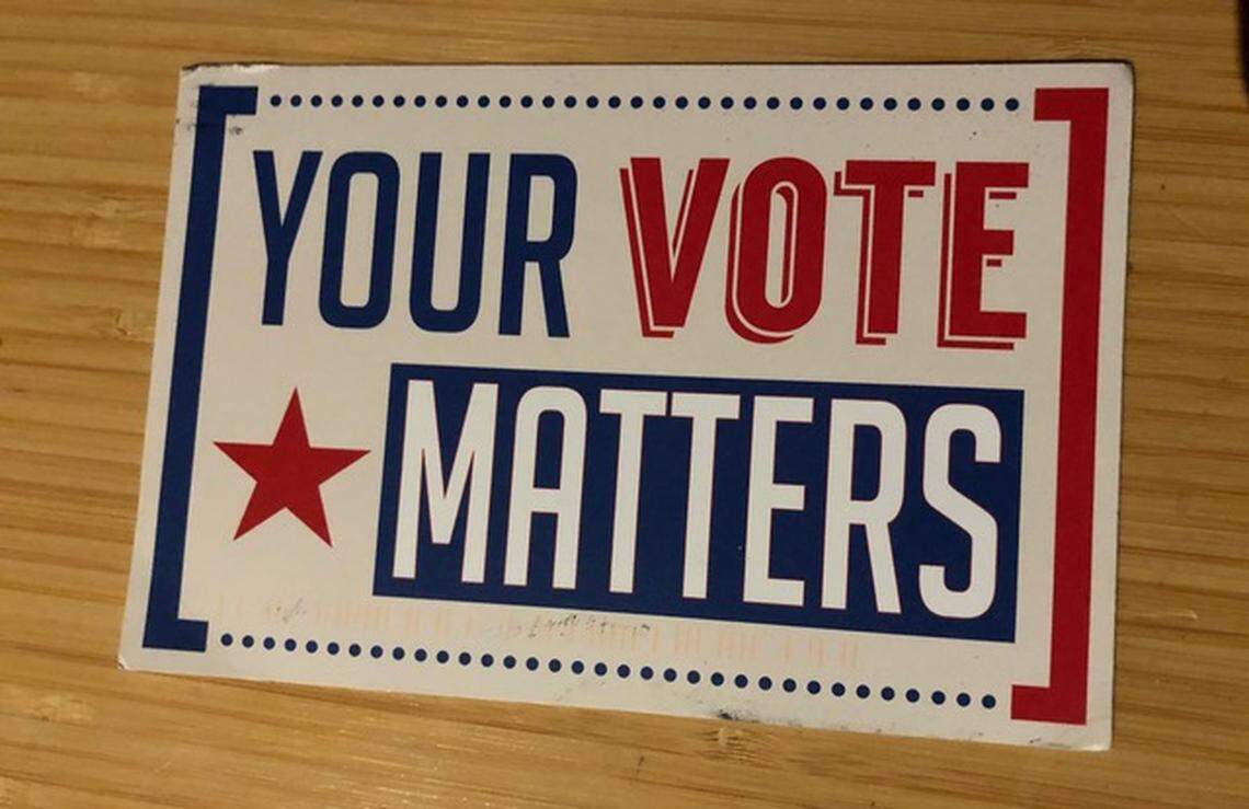 Misleading, unsigned postcard urges California man to vote for two candidates
