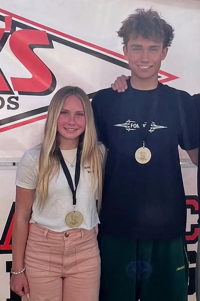 Ainsley and Owen Keller Instagram/wilsonhigh_surfteam