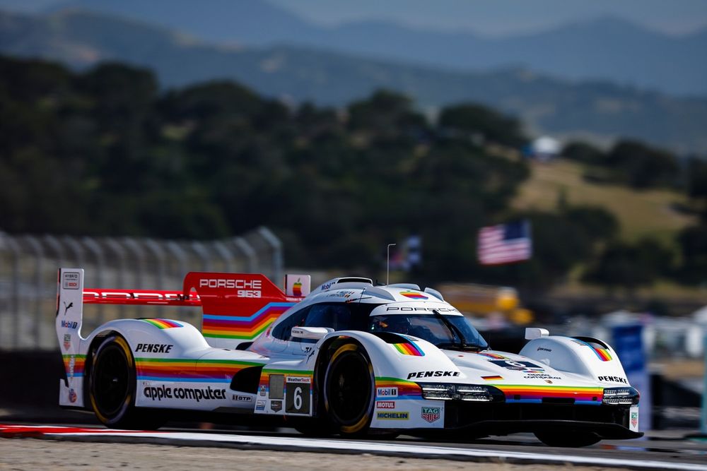 #6 Porsche Penske Motorsport: Laurens Vanthoor, Kevin Estre