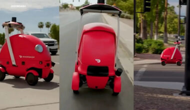 San Jose cyclists may soon have to share bike lanes with DoorDash delivery robots