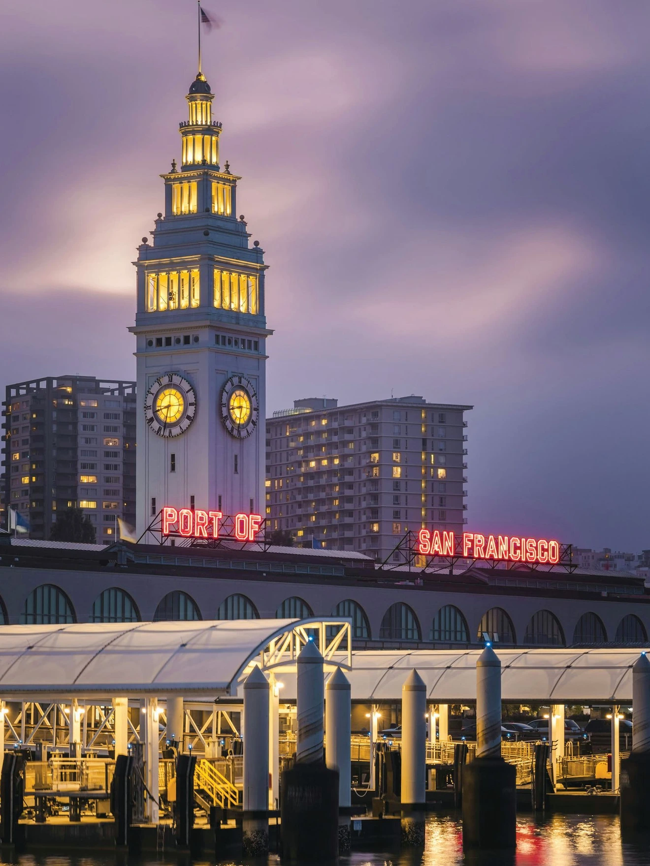 Never miss an opportunity to explore the Ferry Buildingâs food and product vendors. PHOTO BY DREW ALTIZER PHOTOGRAPHY; FERRY BUILDING PHOTO BY R-M