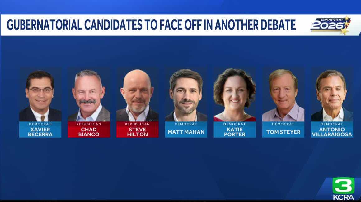 California governor candidates face off on key issues. Watch Wednesday’s debate on KCRA 3