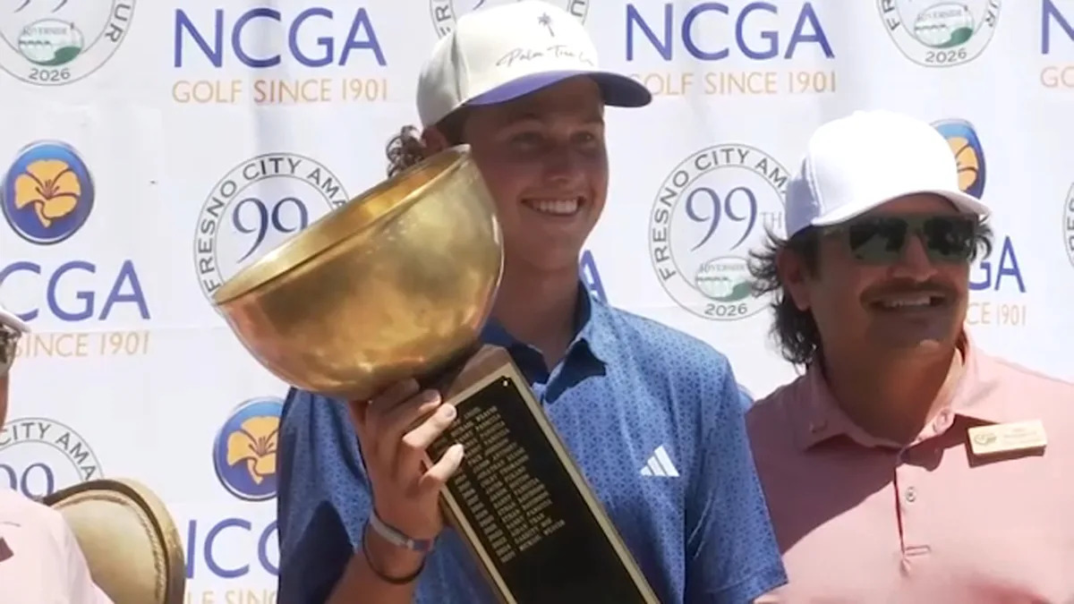 Fresno native, Pepperdine commit Ayden Fynaut wins 99th Fresno City Amateur Championship