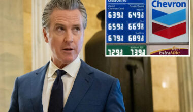 Gavin Newsom declares war on Chevron and California small businesses as he tells drivers to avoid gas stations