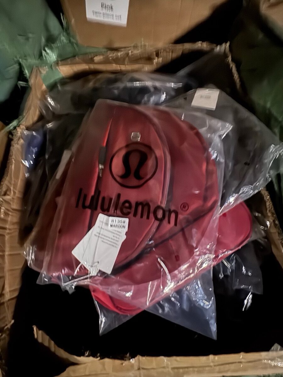LASD officials uncovered a sprawling counterfeit operation selling bogus branded items