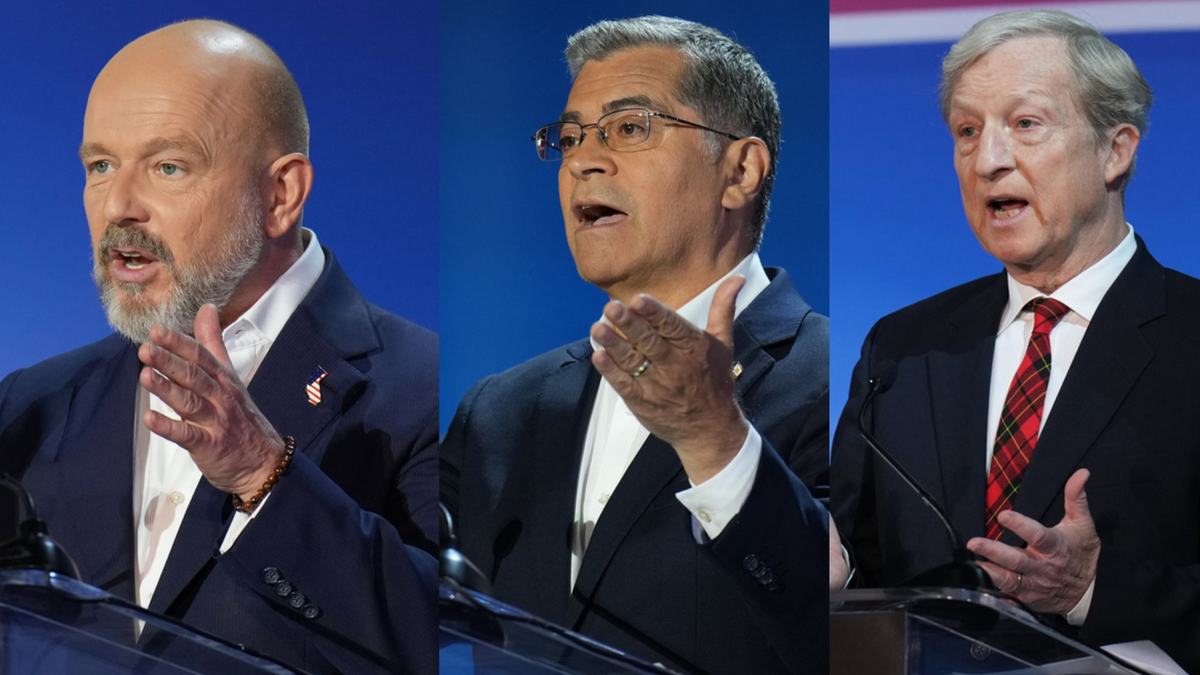 Candidates for California governor tangle in testy debate with mail voting already underway