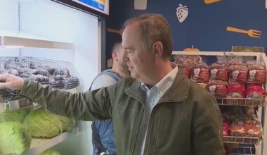 Senator Adam Schiff tours Feeding San Diego