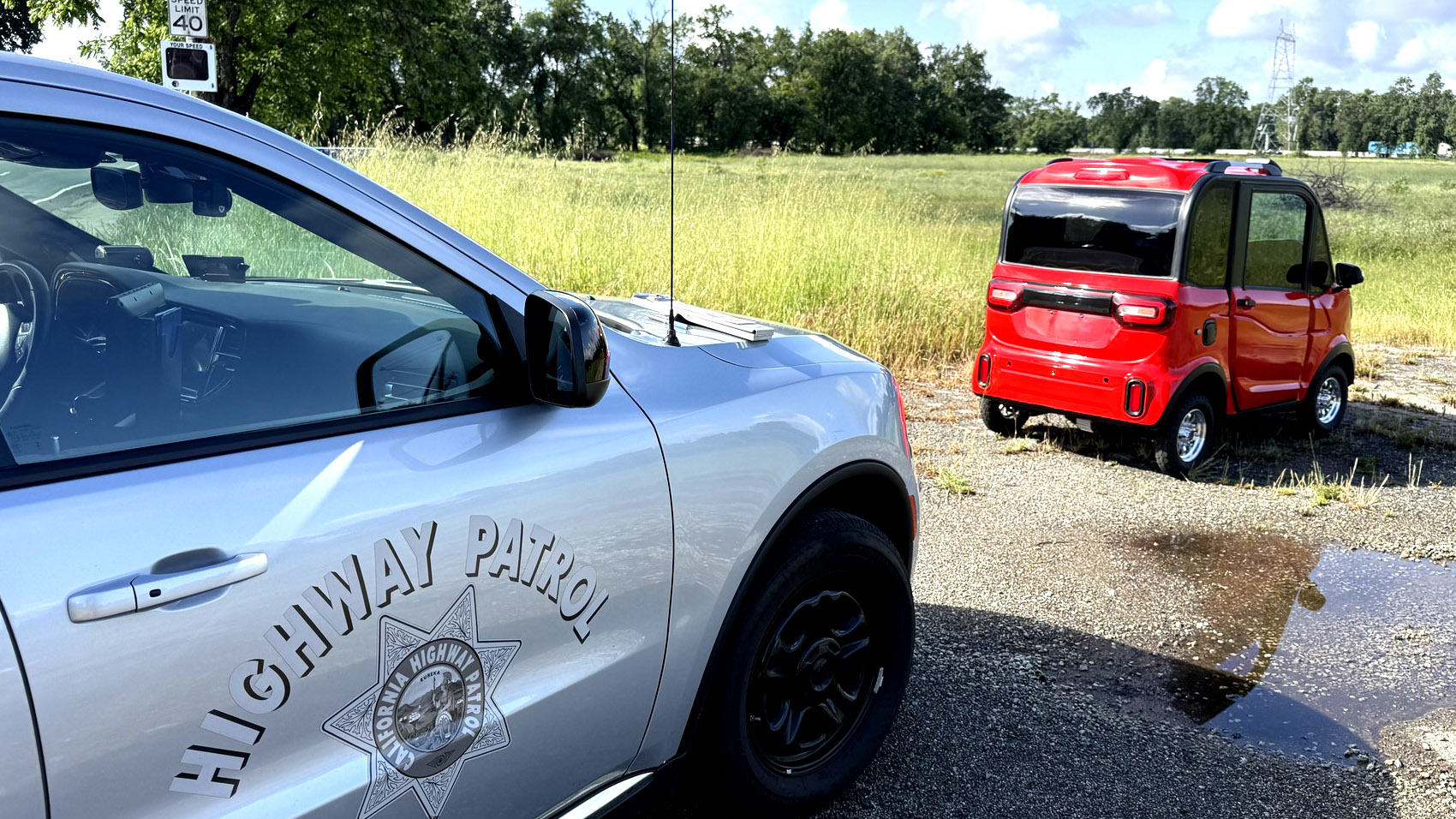 California Cops Caught A Tiny Chinese EV Committing Its First Grown-Up Offense