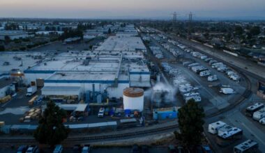 Evacuation centers fill up in Southern California as efforts continue to cool damaged chemical tank