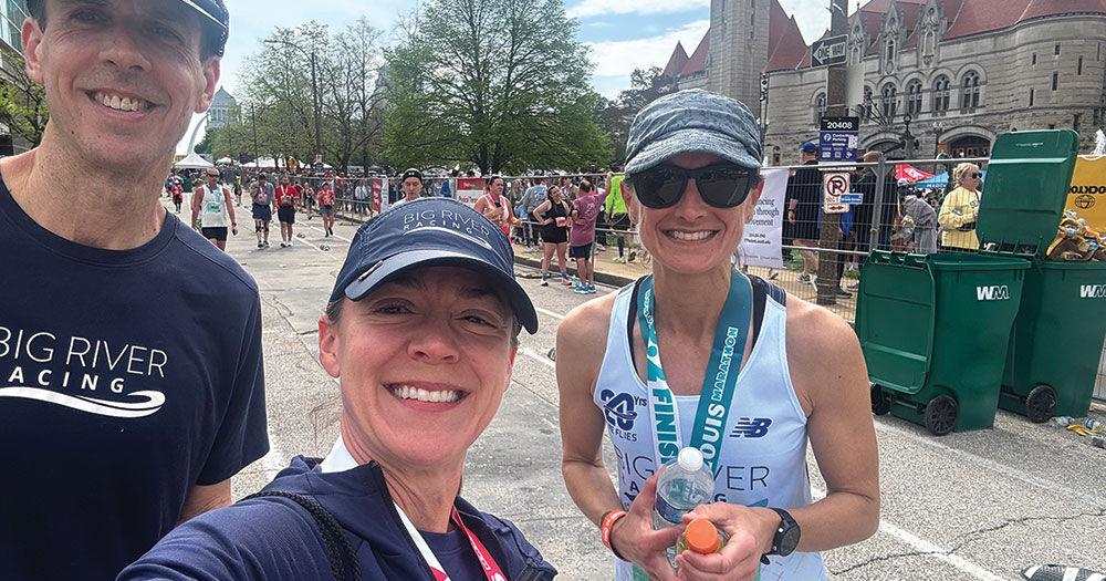 Oakland’s Julie Lossos-Snow Wins Greater St. Louis Marathon For Third Time | Webster Kirkwood Times