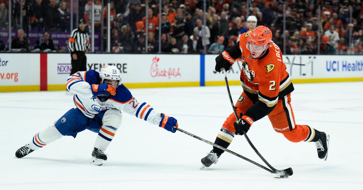 Jackson LaCombe leads his Anaheim Ducks into the 2nd round with a phenomenal playoff debut | Olympics