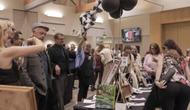 Auctioned art flies off the tables in bid to support Fullerton schools | Lifestyle