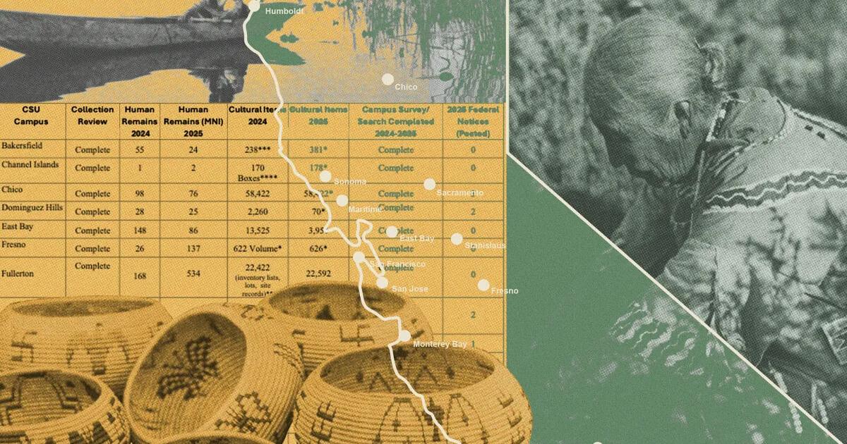 Tribes want Cal State to return Native remains and artifacts. Here’s why it’s not so easy | News