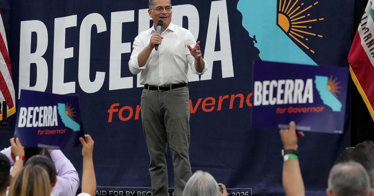 Xavier Becerra's decades in public office are a blessing and a curse in his California governor bid | National