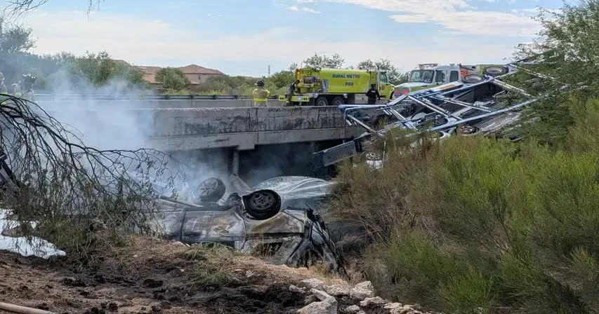 California man identified as victim of fatal semi-truck rollover on I-10 in Tucson | Local News