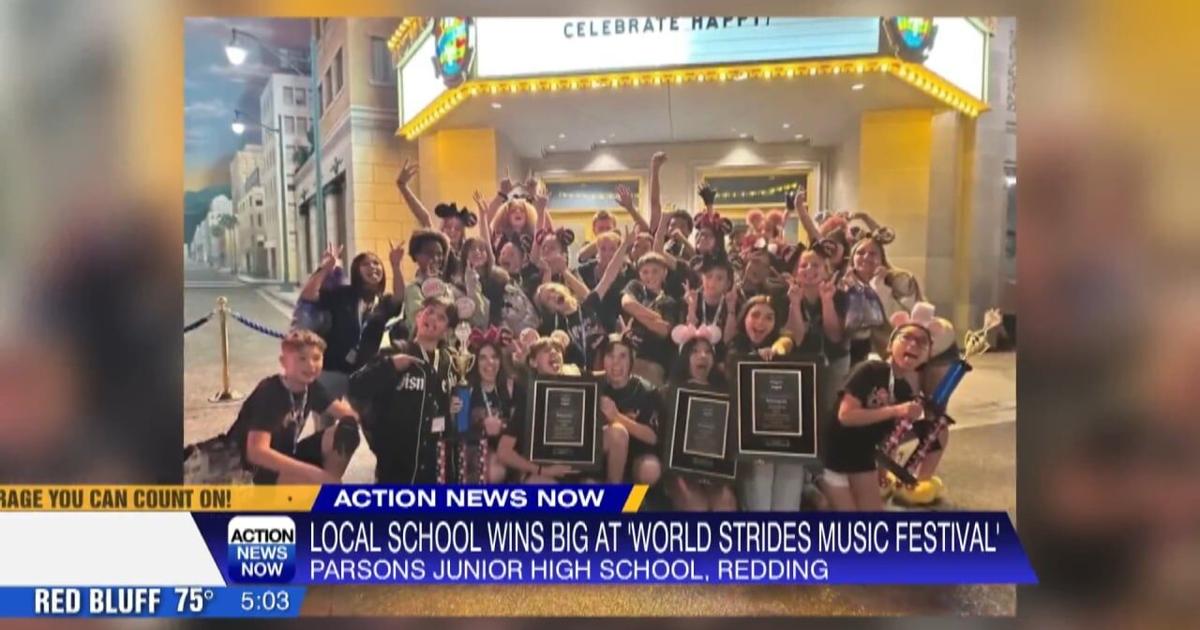 Parsons Junior High musicians win gold at national festival in Anaheim | Video