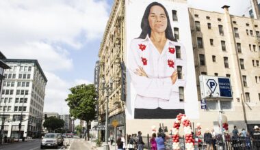 Huerta Attends Unveiling: Labor leader joins Downtown Los Angeles celebration for mural | News
