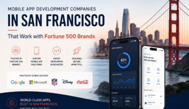 Mobile app development companies in San Francisco that work with Fortune 500 brands