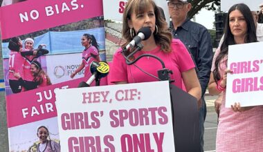 Speakers object to transgender athletes in girls sports | California