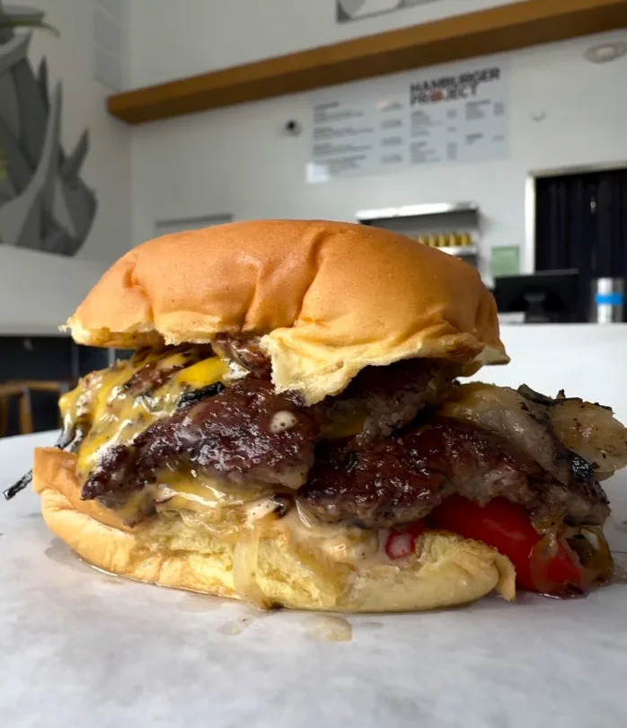 The spot was located at the corner of Guerrero and 18th in the famed Mission District, known for its trend-setting restaurants and bars. Instagram/@hamburgerprojectmission