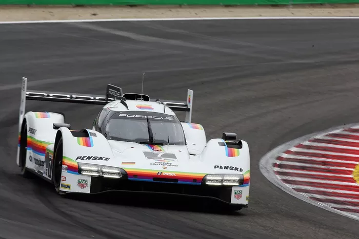 #7 Porsche Penske Motorsport: Felipe Nasr, Julien Andlauer