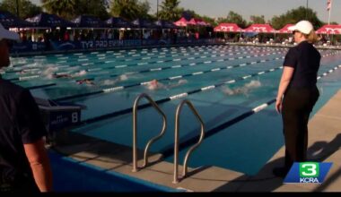 Olympian Luca Urlando returns home as elite swimmers compete in Sacramento