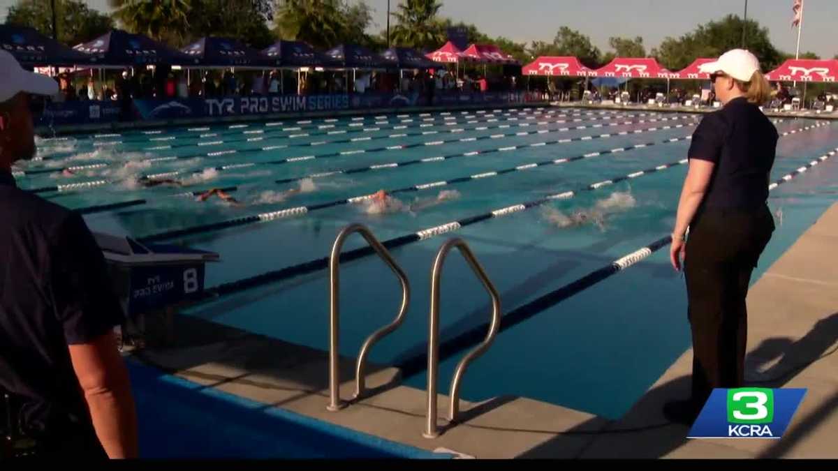 Olympian Luca Urlando returns home as elite swimmers compete in Sacramento