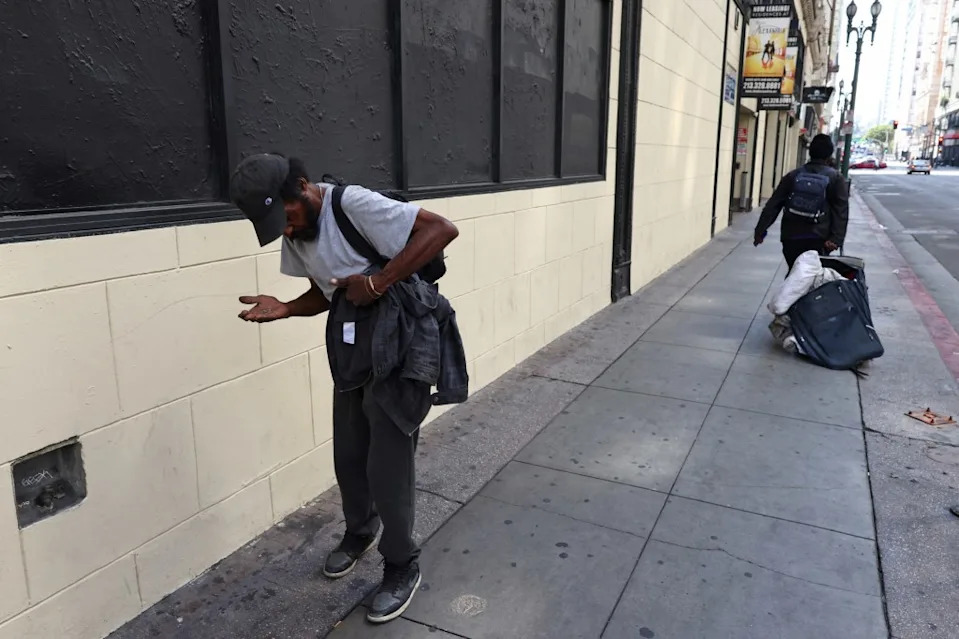 Tents and encampments remain part of the landscape in downtown Los Angeles, where homelessness continues to dominate political debates ahead of the June 2 primary. Jonathan Alcorn for CA Post