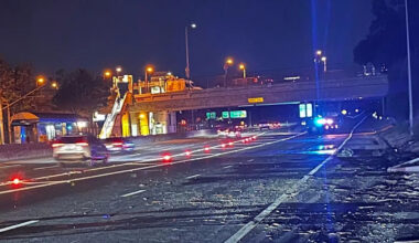 Car crashes, catches fire in San Jose, connector ramp closed