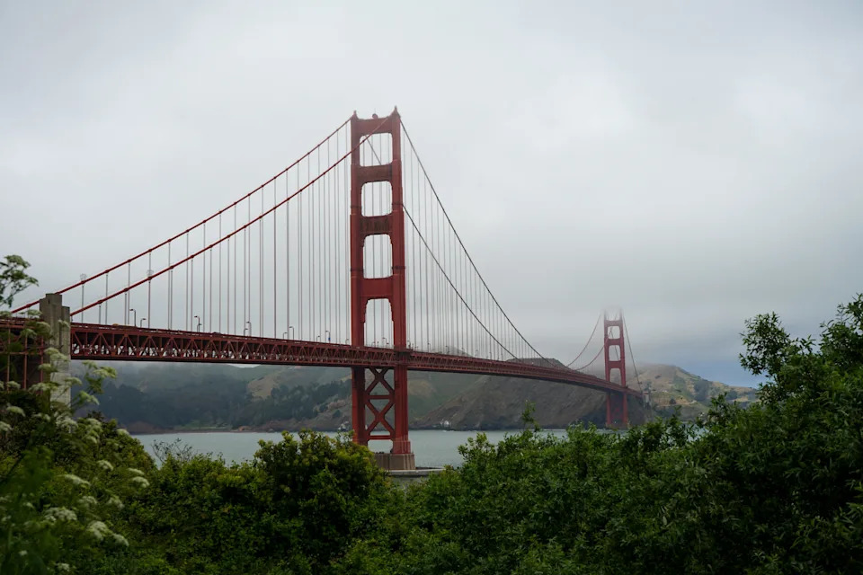 A view of the Golden Gate Bridge on Friday, May 22, 2026, in San Francisco, CA.