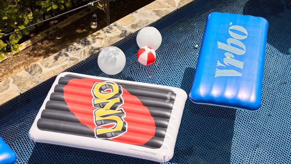 Inside the UNO x Vrbo rental house. (Courtesy of Mattel)