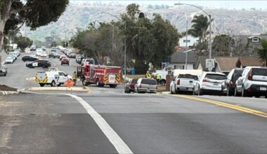 San Diego residents evacuated after gas line rupture