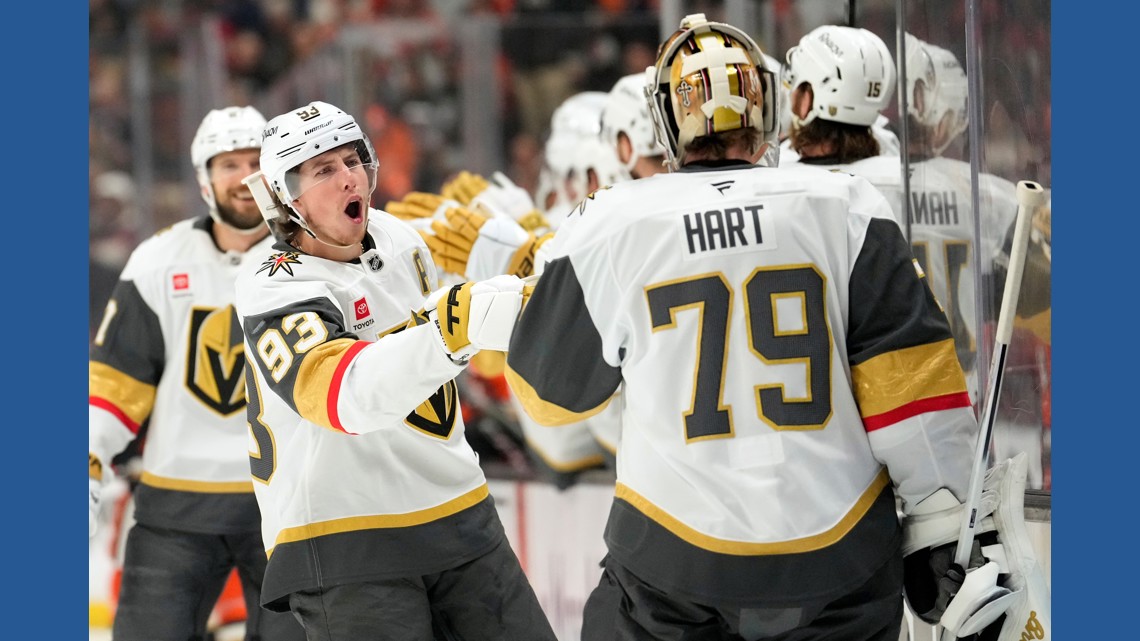Golden Knights beat Ducks 5-1 in Game 6 to reach the Western Conference finals