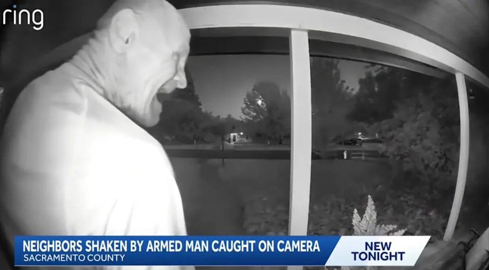 Rebecca Breen and her husband were watching TV around 8:30 p.m. Thursday when their Ring camera suddenly began sending alerts that someone was at their front door. Ring