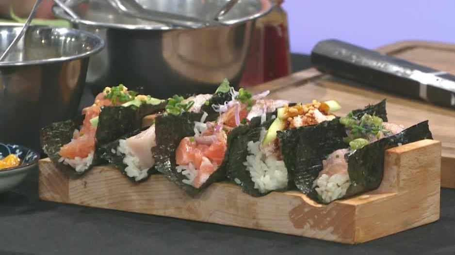Local, hand-rolled sushi will be one of many foods headlining annual AAPI Night Market