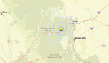 3.5-magnitude quake hits near Truckee