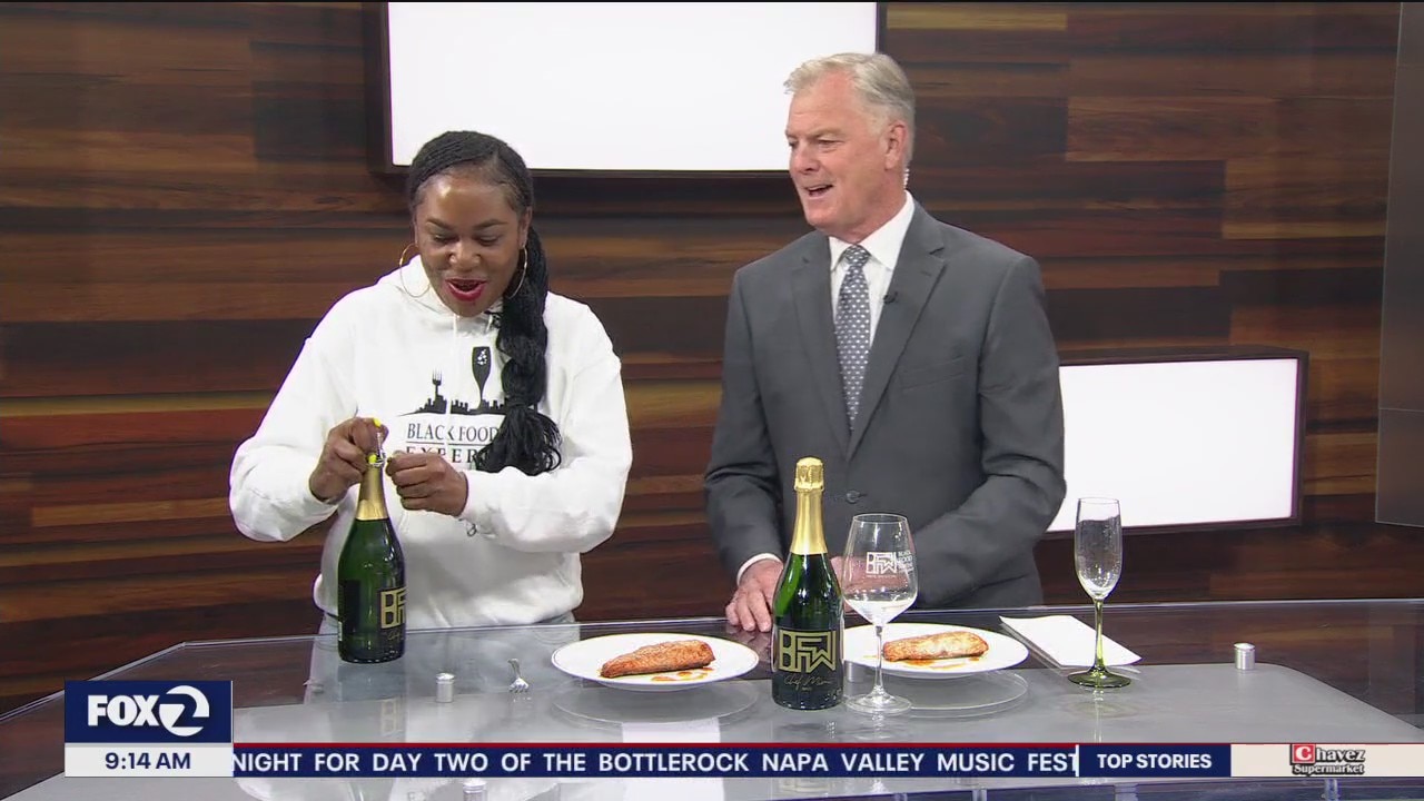 ICYMI: Local chef launches sparkling brut ahead of the Black Food and Wine Experience