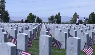 Families gather at Sacramento Valley National Cemetery to honor veterans on Memorial Day